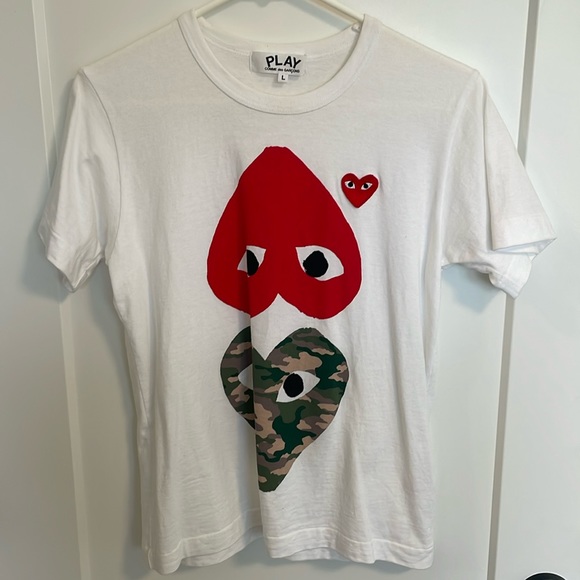 Comme des Garcons Play Women's T-shirt - Picture 1 of 4